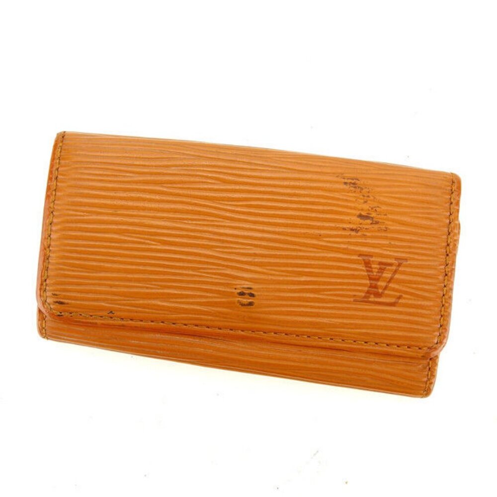 Louis Vuitton Key holder Key case Epi Brown Woman Authentic Used